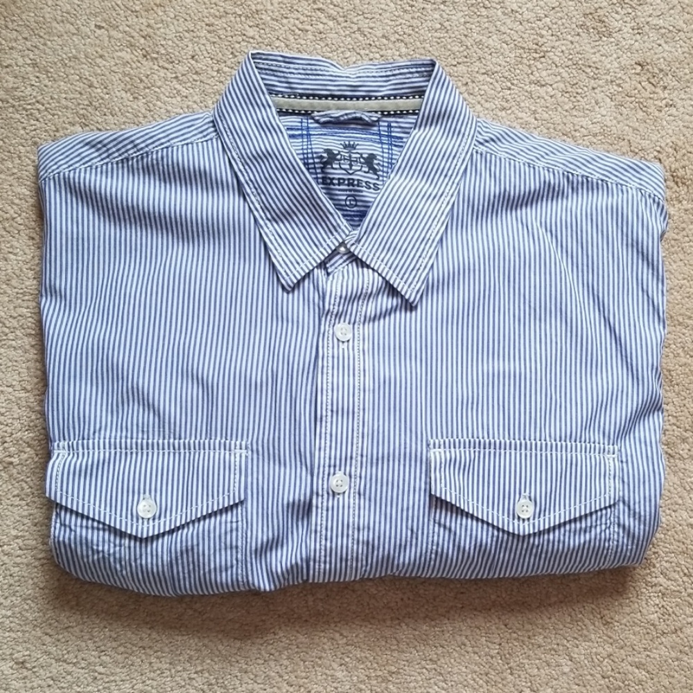 Express Men Button Down Shirt